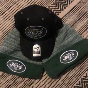 Three NY Jets Hats